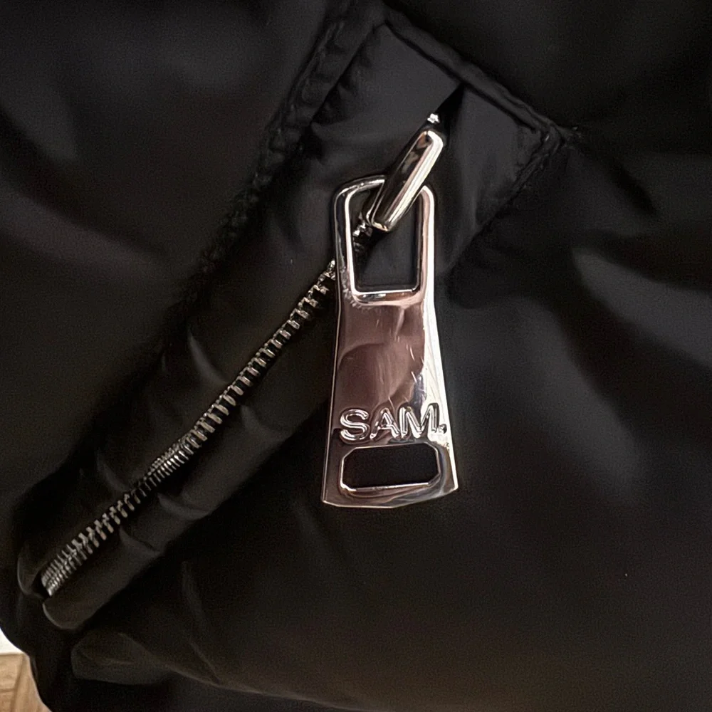 SAM. Women's Classic Black Puffer Jacket - Picture 6 of 10